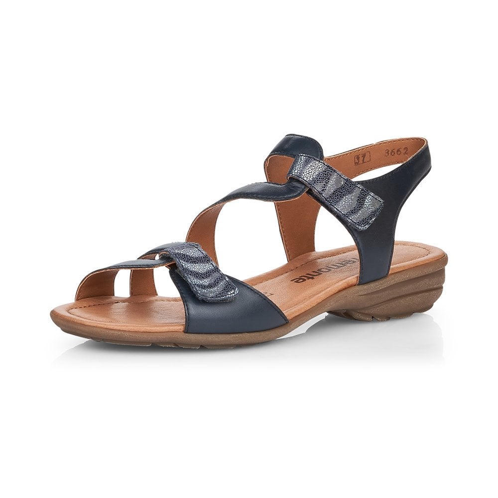 Remonte Sandaler Dam Blå - Slip On Sandaler | 764580ACR